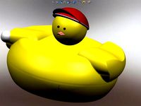 Hard Plastic Rubber Ducky by SolidWorksMagi