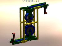 2-ch 2-gear Programmable Percussion & Rhythm Machine by SolidWorksMagi