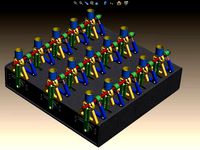 15-Channel Array RoboMusicBox ...  by SolidWorksMagi