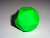 Icosidodecahedron by mathcraft