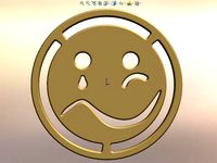 a Sad & Happy Face by SolidWorksMagi