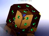 75mm Dice by SolidWorksMagi