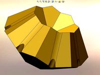 7-Sided Cup Cake by SolidWorksMagi