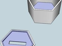 Hex Moneybox by whowhatwhere