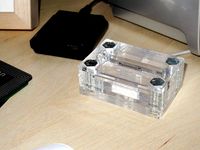 Laser-Cut iPhone 3G Dock by jdanforth