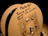Cardboard Spool by charlespax