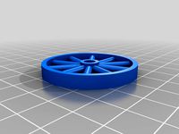 Parametric Spoked Wheel by cathalgarvey
