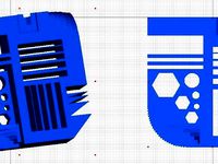 Printing Testpart for RepRap Machines by Patrick