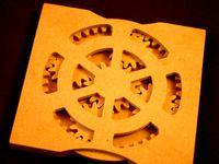 Planetary gear calling card by phidauex