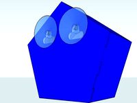 Birdhouse Variant: Suction Cups to Affix to Window by syvwlch