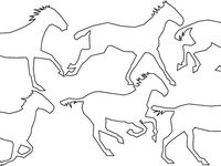Muybridge Horses by bre