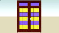 Front Wood/Glass Door
