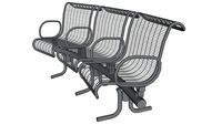 Plexus 3 Seat Bench