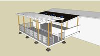 Backyard deck / lanai