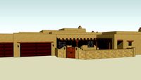 Flat Roofed House