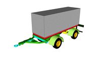 Mobile Generator With Trailer