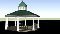 Gazebo - Paso Robles Carnegie - City Park