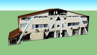 Building in Egaleo, Greece