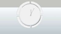 ALIVAR : AB NORMAL wall clock