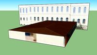 Gebouw in Piraeus, Griekenland