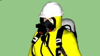 Safety First Series - Process Operator - OSHA Level 'B-2' PPE Protection - Tychem Suit w/ Scott SCBA