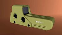 L-3 EOTech Holographic Weapons Sight – Model 552.A65 - Standard Rail Mout - Dark Earth