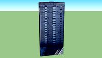 Torre en Santa Fe y Laprida, Buenos Aires, Capital Federal, Argentina