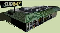 Subway in Sacramento, Kalifornien
