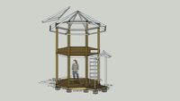 Round play house
