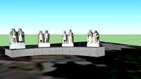 Grupul Statuar al Voievozilor - Iasi