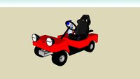 racing golfcart