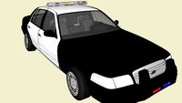 Basic American Police Car