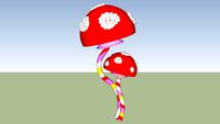 Wonka Giant Candy Mushroom