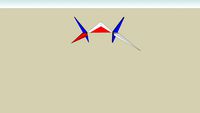 Arwing (wing damaged)