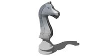 Pièce d'échec, le cavalier Maisons du monde. Réf: 116.571 Prix: 39