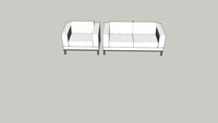 3 seater + 1 seater sofa
