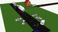 mejora de accidente de carretera