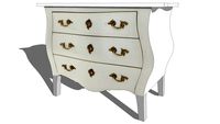 Commode ivoire Epoque, maisons du monde, 501.40316, prix : 399