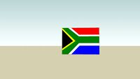 Bandera de Sudáfrica