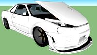 Nissan Skyline R34,land speed car