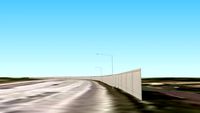 2682 ft (817.4 M) long Wall I-294 Tri State Tollway
