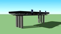 Illinois Tollway- Covered Black Toll Booth