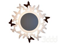 Espejo de forja Coleccion MARIPOSAS