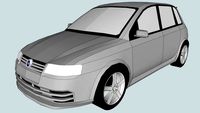 2004 Fiat Stilo 5-Door (Low Poly)