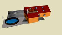 Haus mit pool