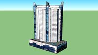 Gebouw in Miami, Florida, Verenigde Staten