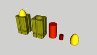 10mm Caseless Round