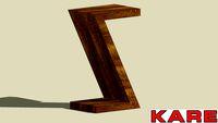 75982 Authentico Side Table Z (Authentico Beistelltisch Z).skp