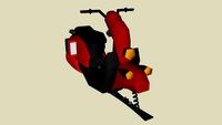 Hover Scooter (Red & Grey)