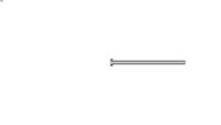Ejecteur tte cylindrique non nitrure